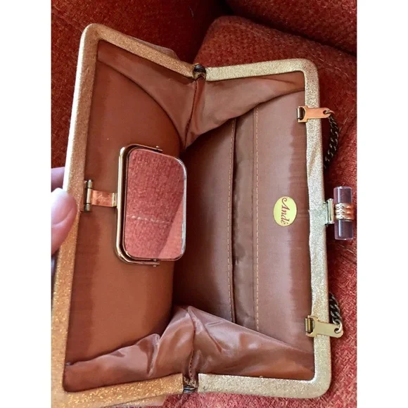 Vtg POP UP MIRROR!!!!! Unique talking piece - Picture 2 of 14